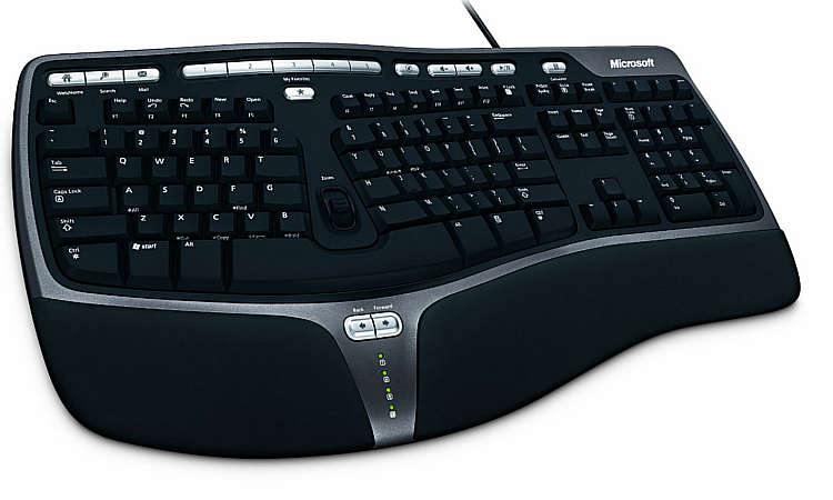 Tastatur Test Ergonomisches Keyboard von Microsoft