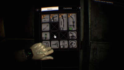 Resident Evil 7 Inventar