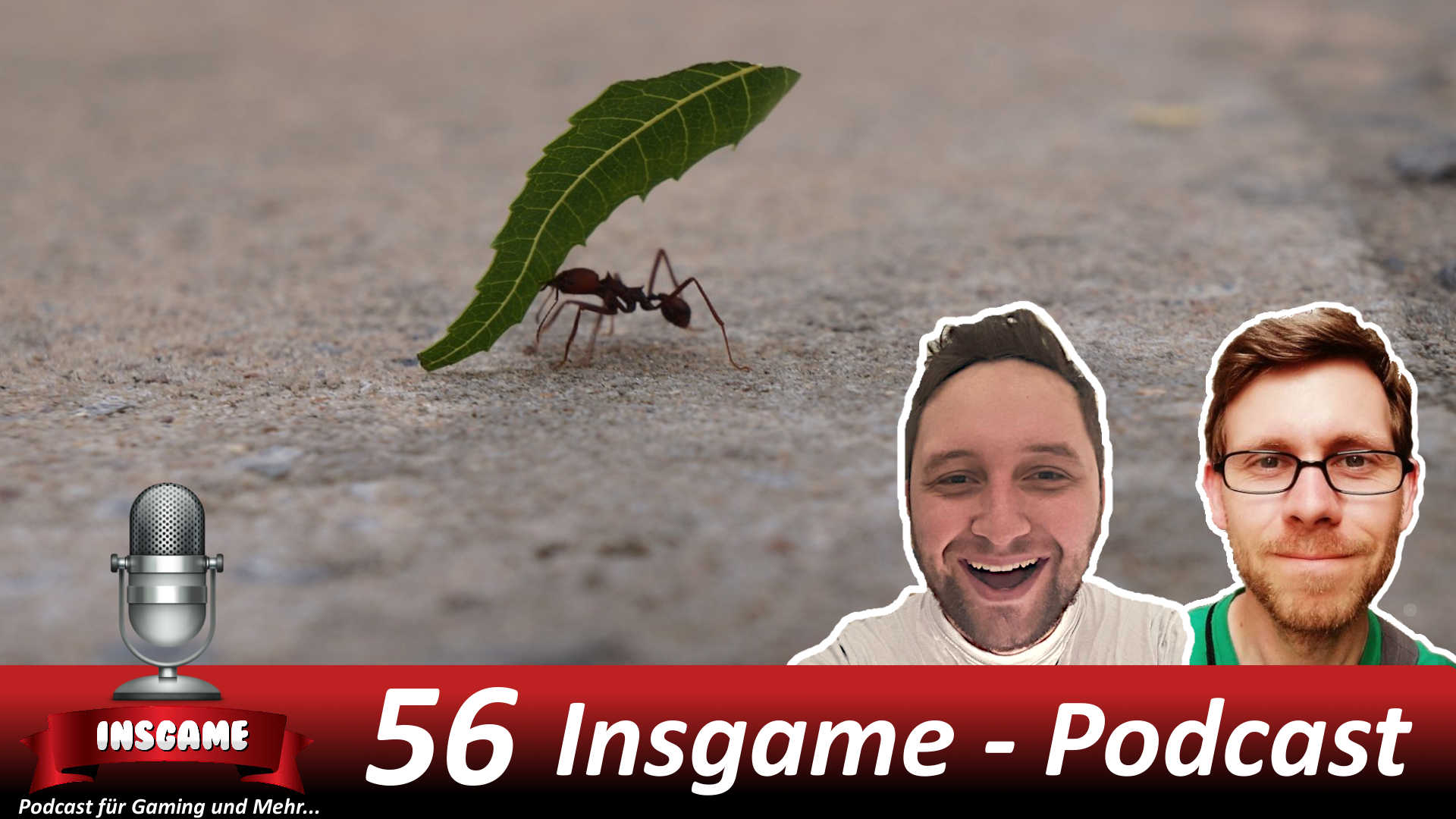 Insgame Podcast Folge 56 Erstmal alles abarbeiten